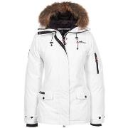 Parka Jas Peak Mountain Parka de ski avec vraie fourrure femme AKADOZ