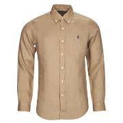 Overhemd Lange Mouw Polo Ralph Lauren CHEMISE COUPE DROITE EN LIN