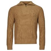 Trui Polo Ralph Lauren PULL 1/2 ZIP EN LAINE MELANGE