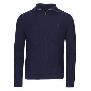 Trui Polo Ralph Lauren PULL 1/2 ZIP EN LAINE MELANGE