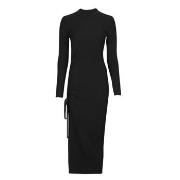 Lange Jurk MICHAEL Michael Kors MERINO RUCHED MIDI DRESS