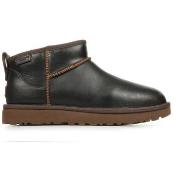 Pantoffels UGG Classic Ultra Mini Lthr Regen