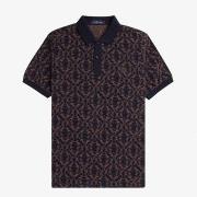 T-shirt Fred Perry REPEAT PRINT POLO SHIRT