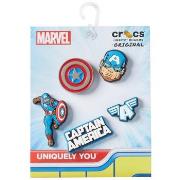 Schoenaccessoires Crocs Captain America 5Pck