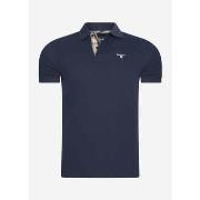 T-shirt Barbour tartan pique polo