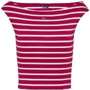 T-shirt Korte Mouw Tommy Hilfiger TJW BOAT NECK TOP SS DW0DW20234