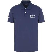 T-shirt Ea7 Emporio Armani Tennis Pro Technical Polo Shirt Navy Blue