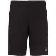 Korte Broek Ea7 Emporio Armani Core Identity Bermuda Shorts Black