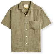 Overhemd Lange Mouw Portuguese Flannel Grain Shirt - Khaki