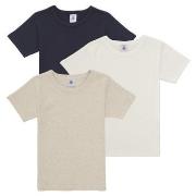 T-shirt Korte Mouw Petit Bateau 3 TEE SHIRTS MC