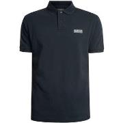 Polo Shirt Korte Mouw Barbour Op maat gemaakt essentieel poloshirt