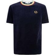 T-shirt Korte Mouw Sergio Tacchini T-shirt met velours in de vorm van ...