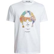 T-shirt Korte Mouw Weekend Offender Kinky Afro Grafisch T-shirt