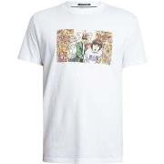 T-shirt Korte Mouw Weekend Offender Nummer 5 Grafisch T-shirt