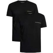 T-shirt Korte Mouw Emporio Armani Set van 2 lounge-T-shirts