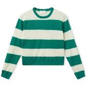 Trui Compania Fantastica COMPAÑIA FANTÁSTICA Knit 10200 - White/Green