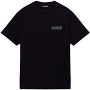 T-shirt Napapijri Vignoni Back T-Shirt Black