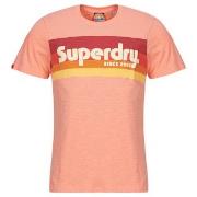 T-shirt Korte Mouw Superdry LOGO TERRAIN