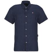 Overhemd Korte Mouw Napapijri G-LINEN
