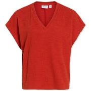 Blouse Vila Top Amy - Aurora Red
