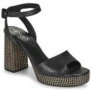 Sandalen Exé Shoes 691-ANCONA-LEATHER-BLACK