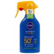 Zonverzorging Nivea Zonnebrandspray Beschermt en Hydrateert SPF 50+ 27...