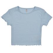 T-shirt Korte Mouw Only KOGNELLA S/S O-NECK TOP JRS