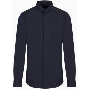 Overhemd Lange Mouw EAX Chemise classique