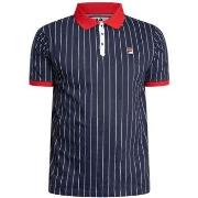 Polo Shirt Korte Mouw Fila Klassiek vintage gestreept poloshirt