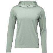 T-Shirt Lange Mouw Black Diamond Sweatshirt à capuche Circuit