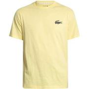 Pyjama's / nachthemden Lacoste Krokodillenprint Lounge T-shirt