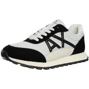 Lage Sneakers EAX Mesh Suède Sneakers