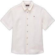Overhemd Lange Mouw Napapijri Chemise Linen