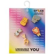 Schoenaccessoires Crocs JIBBITZ Enamel Safari 5 Pack