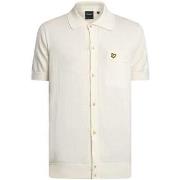 Overhemd Korte Mouw Lyle &amp; Scott Hennep gebreid shirt