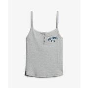 Top Superdry Débardeur brodé à boutons femme Athletic Essentials