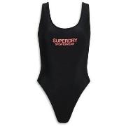 Badpak Superdry Maillot de bain 1 pièce élastique à dos échancré femme