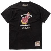 T-shirt Mitchell And Ness T-shirt Miami Heat NBA Team Logo