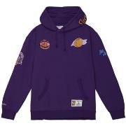 Sweater Mitchell And Ness Sweat à capuche Los Angeles Lakers Hometown ...