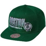 Pet Mitchell And Ness Casquette snapback bord plat Boston Celtics
