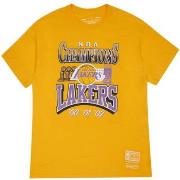 T-shirt Mitchell And Ness T-shirt Los Angeles Lakers