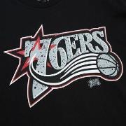 T-shirt Korte Mouw Mitchell And Ness T-shirt Philadelphia 76ers NBA Cr...