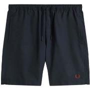 Zwembroek Fred Perry Classic Swim Shorts Navy/Cinnamon