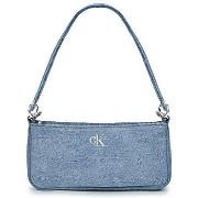 Handtas Calvin Klein Jeans DENIM SHOULDER POUCH W/STRAP