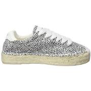 Espadrilles Replay NASH GIRAFFE 0062-WHITE BLACK Blanc