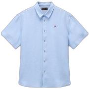Overhemd Lange Mouw Napapijri Chemise Linen