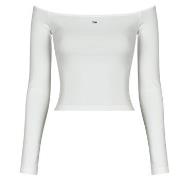 T-Shirt Lange Mouw Tommy Jeans TJW SLIM ESSENTIAL BOAT NECK LS