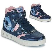Hoge Sneakers Geox J SKYLIN GIRL STITCH