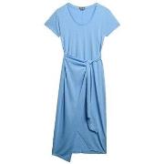 Jurk Superdry Slub Wrap