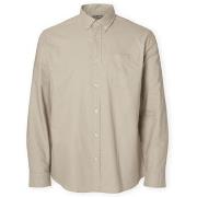 Overhemd Lange Mouw Selected Noos Regrick Oxford Shirt - Pure Cashemer...
